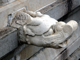 Stone sculpture at the staircase to the Hall of Eminent Favour at the Changling Tomb of the Ming Dynasty Tombs