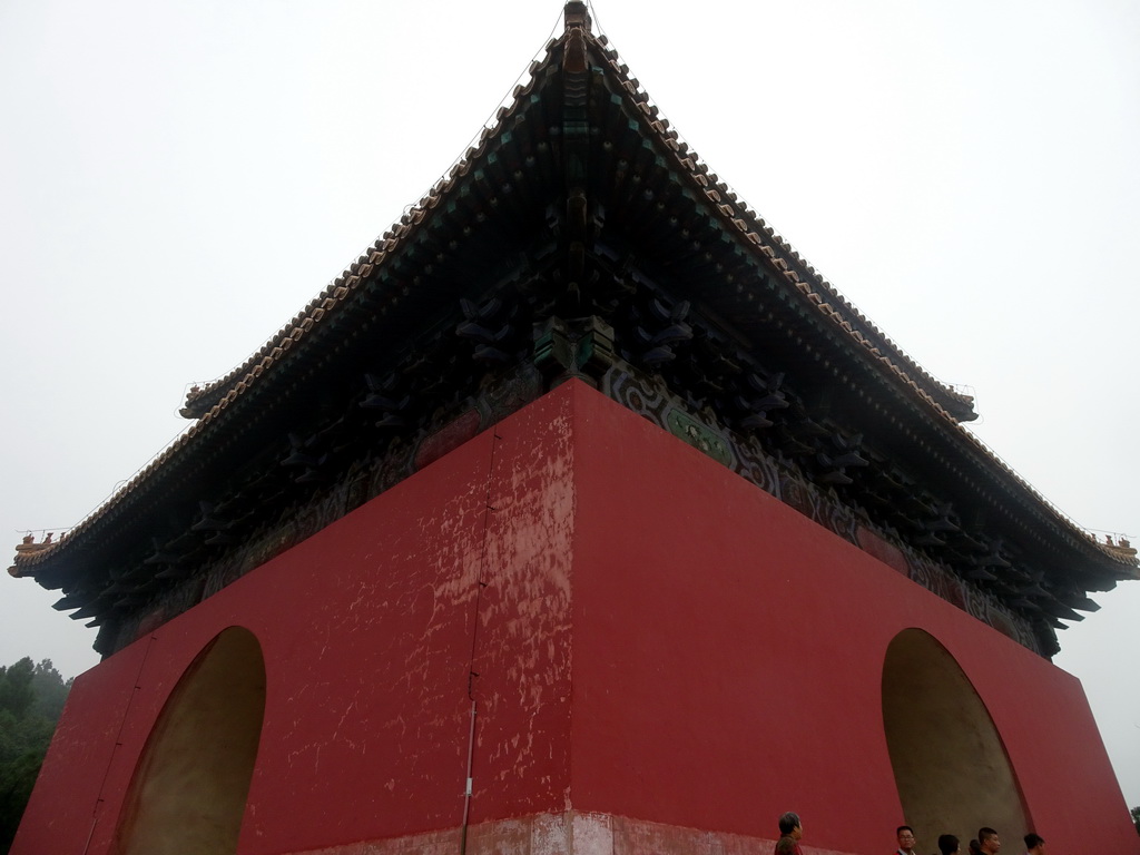 Southwest corner of the Soul Tower at the Changling Tomb of the Ming Dynasty Tombs