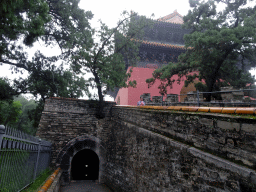 Staircase at the west side of the Soul Tower at the Changling Tomb of the Ming Dynasty Tombs