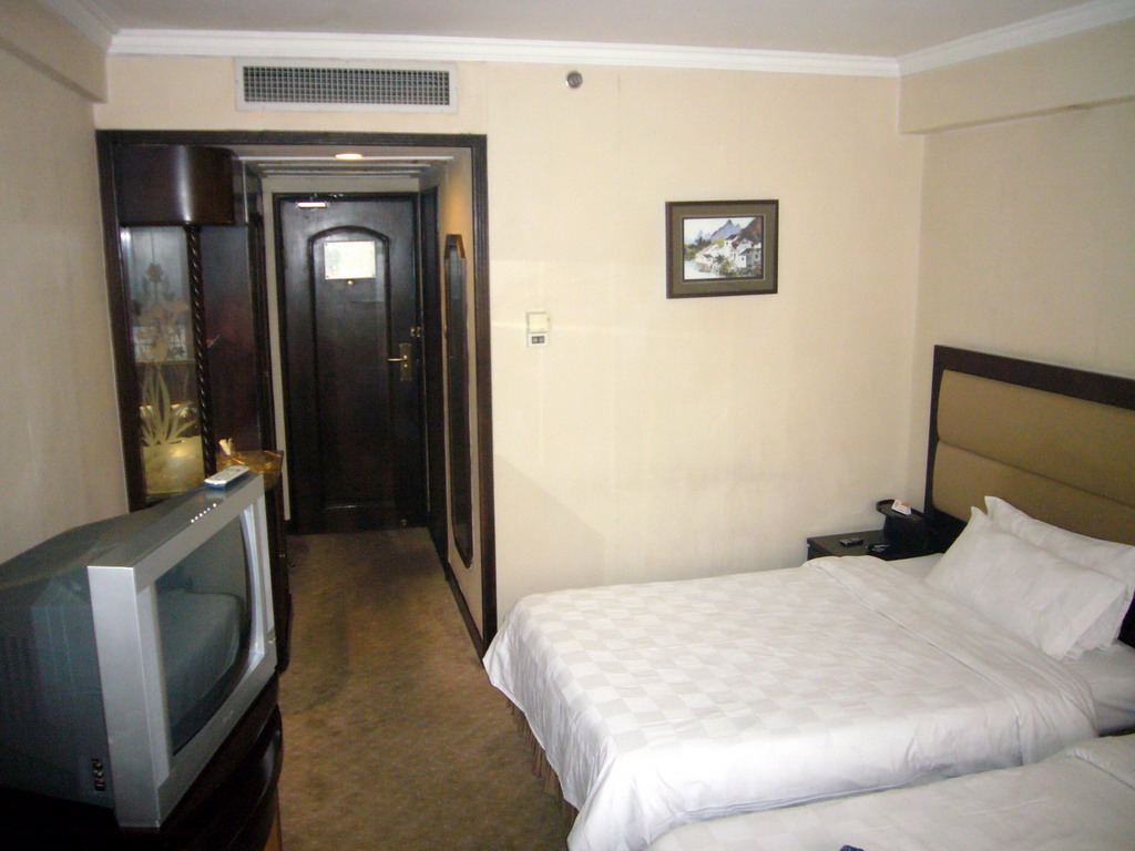Our room in Lotus Huatian Hotel Changsha