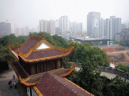 Tianxin Pavilion and view on the city center