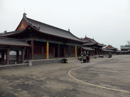 Left side halls of the Yongqing Temple