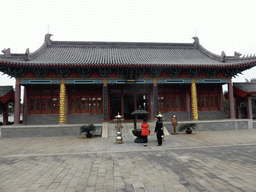 Left side hall of the Yongqing Temple