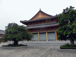 Left side of the central hall of the Yongqing Temple