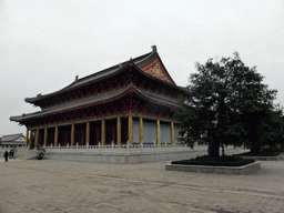 Back side of the central hall of the Yongqing Temple