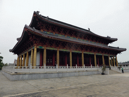 Back side of the central hall of the Yongqing Temple