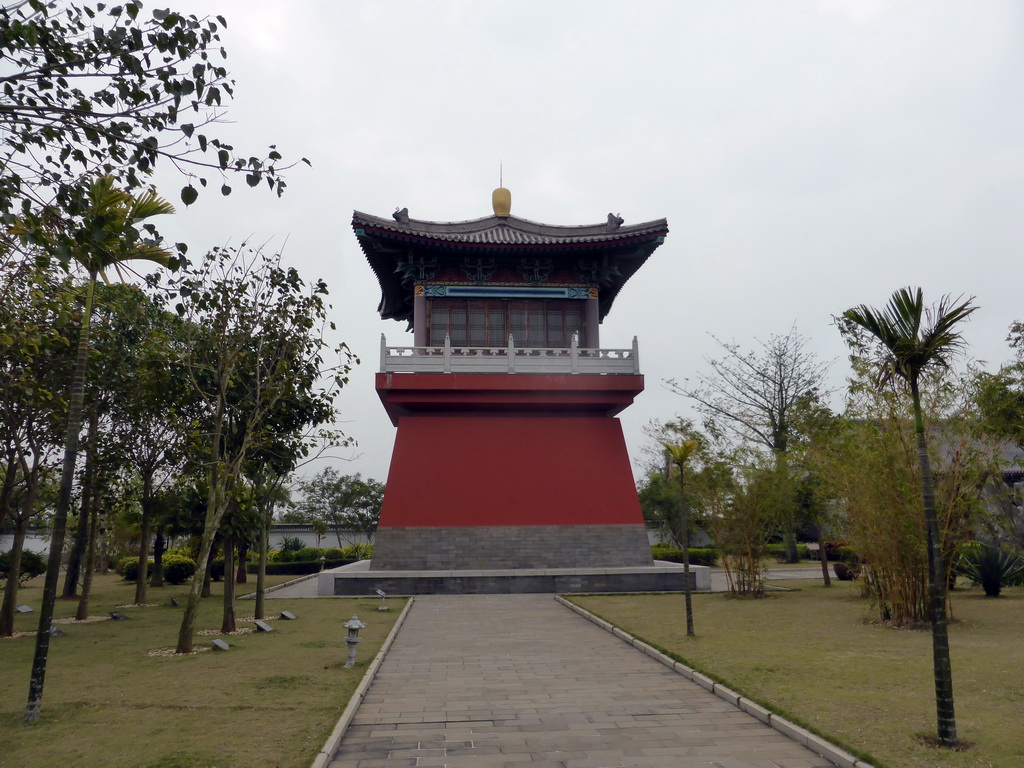 Tower at the front square of the Yongqing Temple