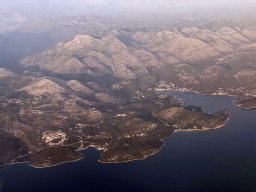 cilipi_040 - 273 kb - 1024x768 - The Luka Slano inlet and the towns of Banici and Slano, viewed from the airplane from Rotterdam The Luka Slano inlet and the towns of Banici and Slano, viewed from the airplane from Rotterdam