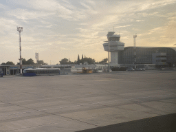 Dubrovnik Airport, viewed from the airplane