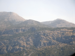 Hills near the town of Gruda, viewed from the tour bus to Perast on the D8 road