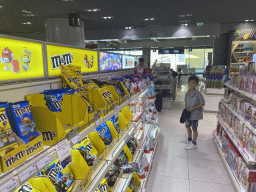 Max at a store at the Departures Hall of Dubrovnik Airport