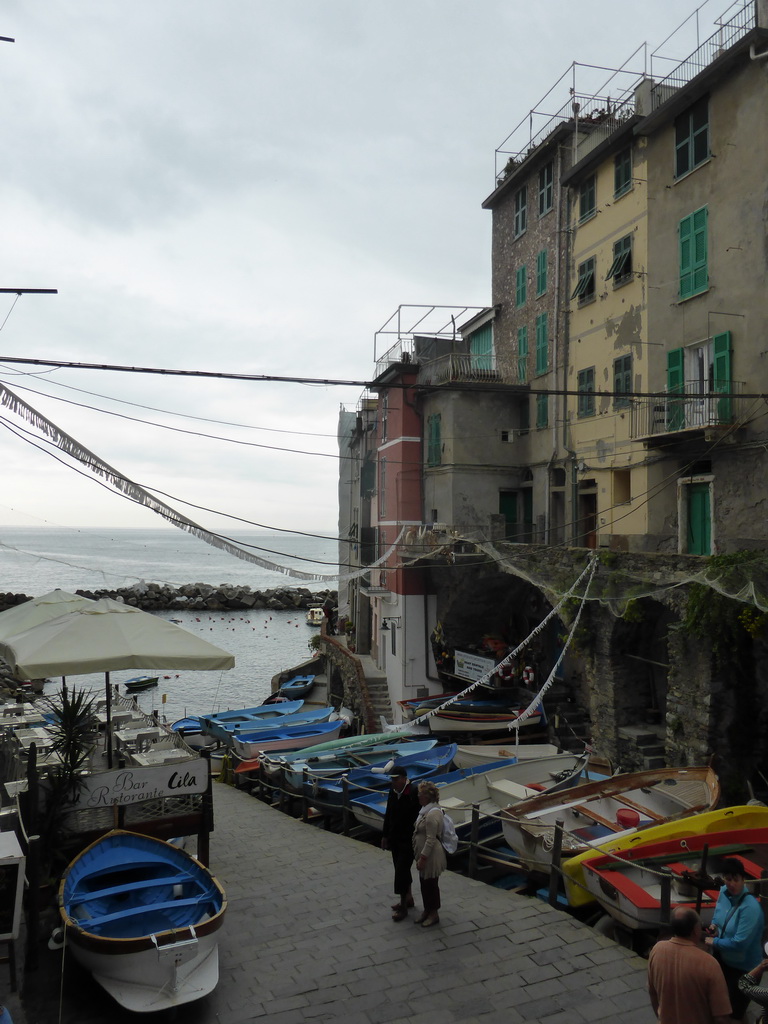 The harbour of Riomaggiore