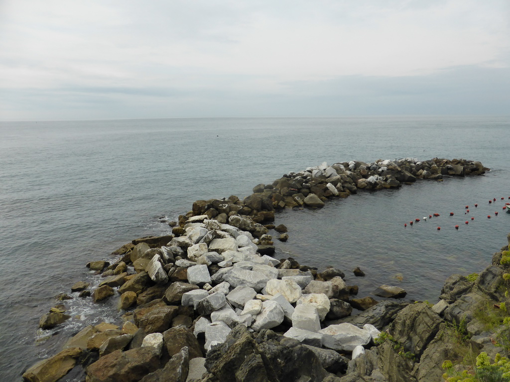 The pier of Riomaggiore