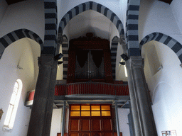 Organ of the Chiesa di San Giovanni Battista church at Riomaggiore
