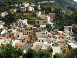 The town center, viewed from the Riomaggiore Castle