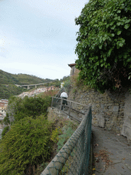 Tim at the panoramic path of Riomaggiore