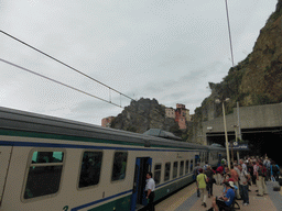 The Manarola railway station