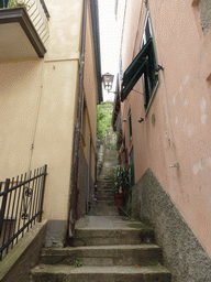 Staircase at the Via Rolandi street at Manarola
