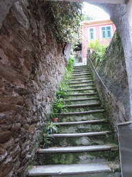 Staircase at the Via Rolandi street at Manarola