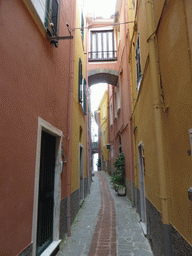 The Via di Mezzo street at Manarola