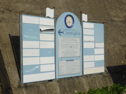 Information on the buses from Corniglia railway station to the town center