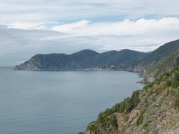 Monterosso al Mare, viewed from the Santa Maria Belvedere viewing point at Corniglia