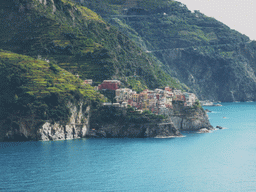 Manarola, viewed from the square behind the Oratory of San Caterina at Corniglia