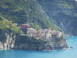 Manarola, viewed from the square behind the Oratory of San Caterina at Corniglia
