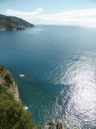 Manarola, viewed from the Santa Maria Belvedere viewing point at Corniglia