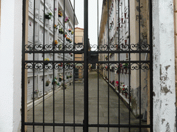 The gate to Corniglia Cemetery
