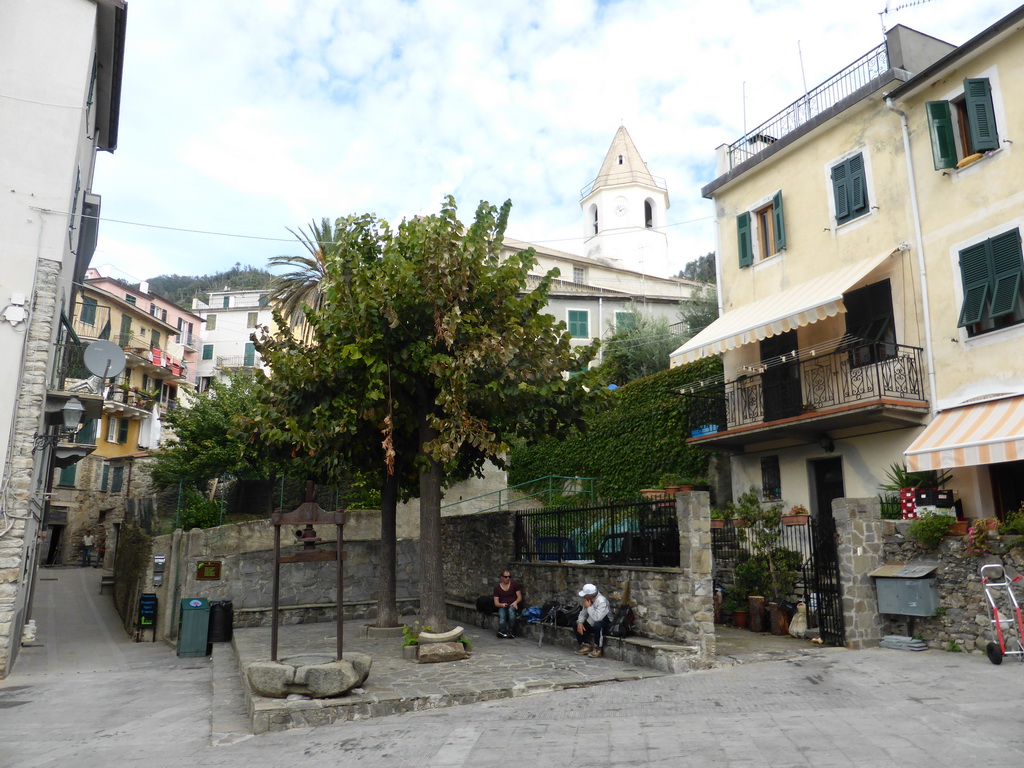 The Town Square of Corniglia