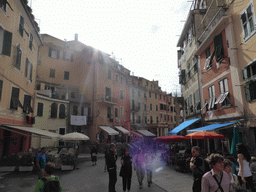 The Via Roma street at Vernazza