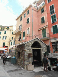 The Chapel of Santa Marta at the Via Roma street at Vernazza