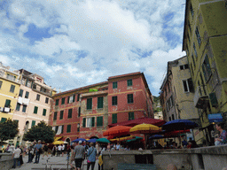 The Piazza Marconi square at Vernazza