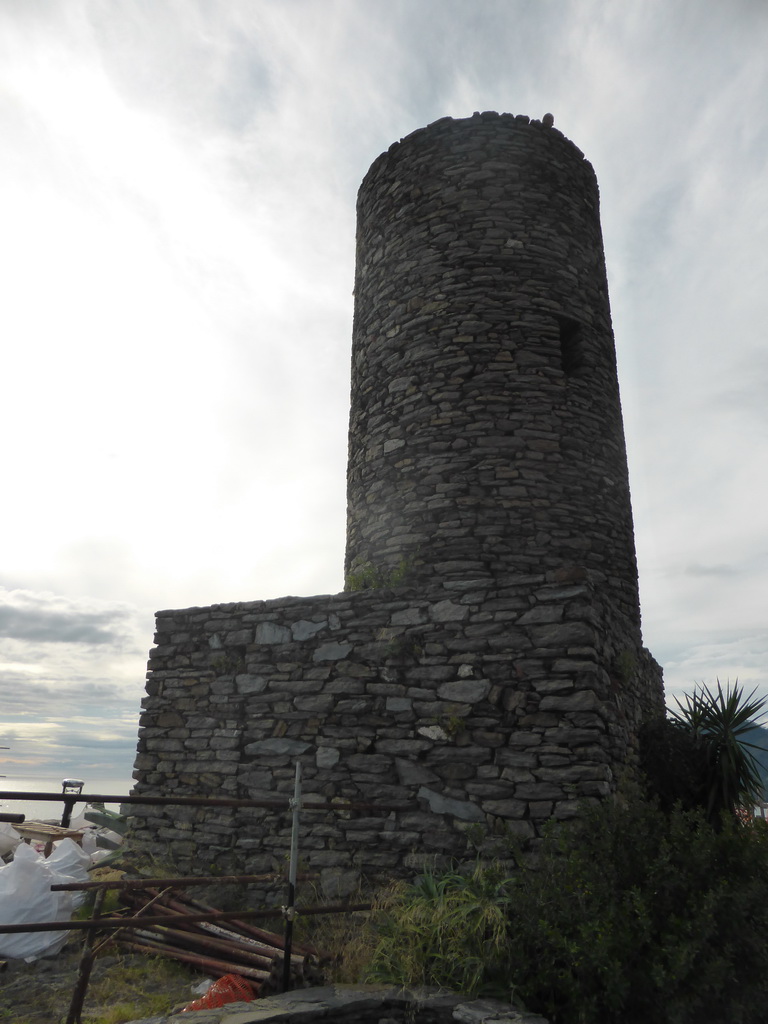 The tower of the Doria Castle at Vernazza