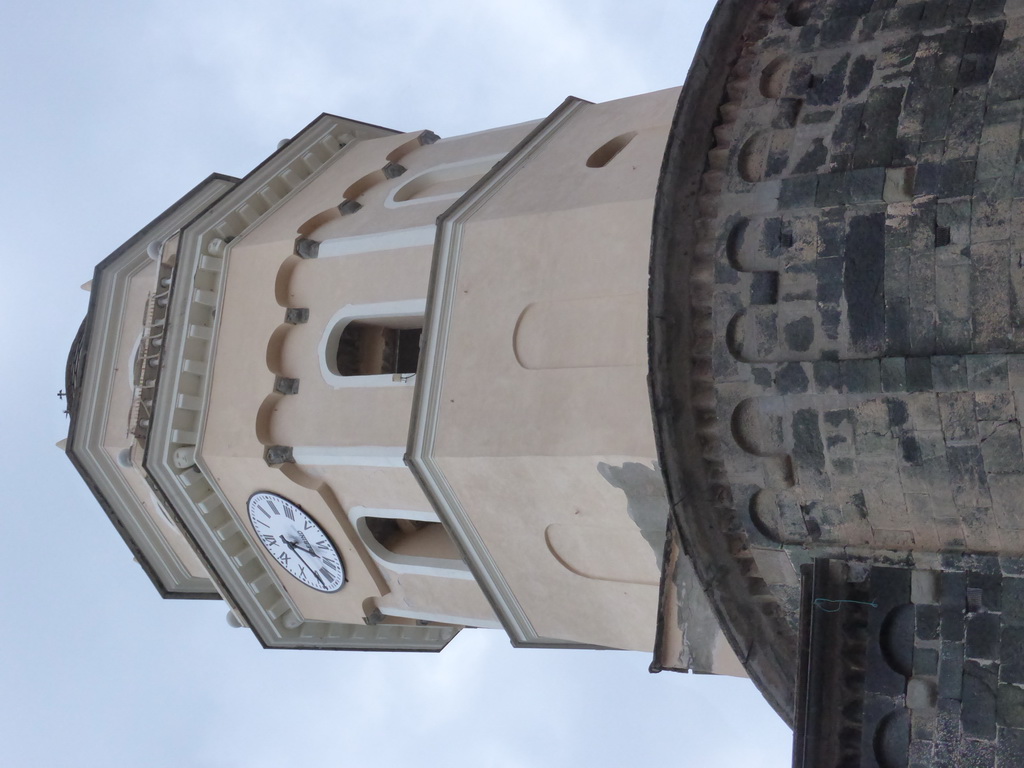 Tower of the Chiesa di Santa Margherita d`Antiochia church at Vernazza