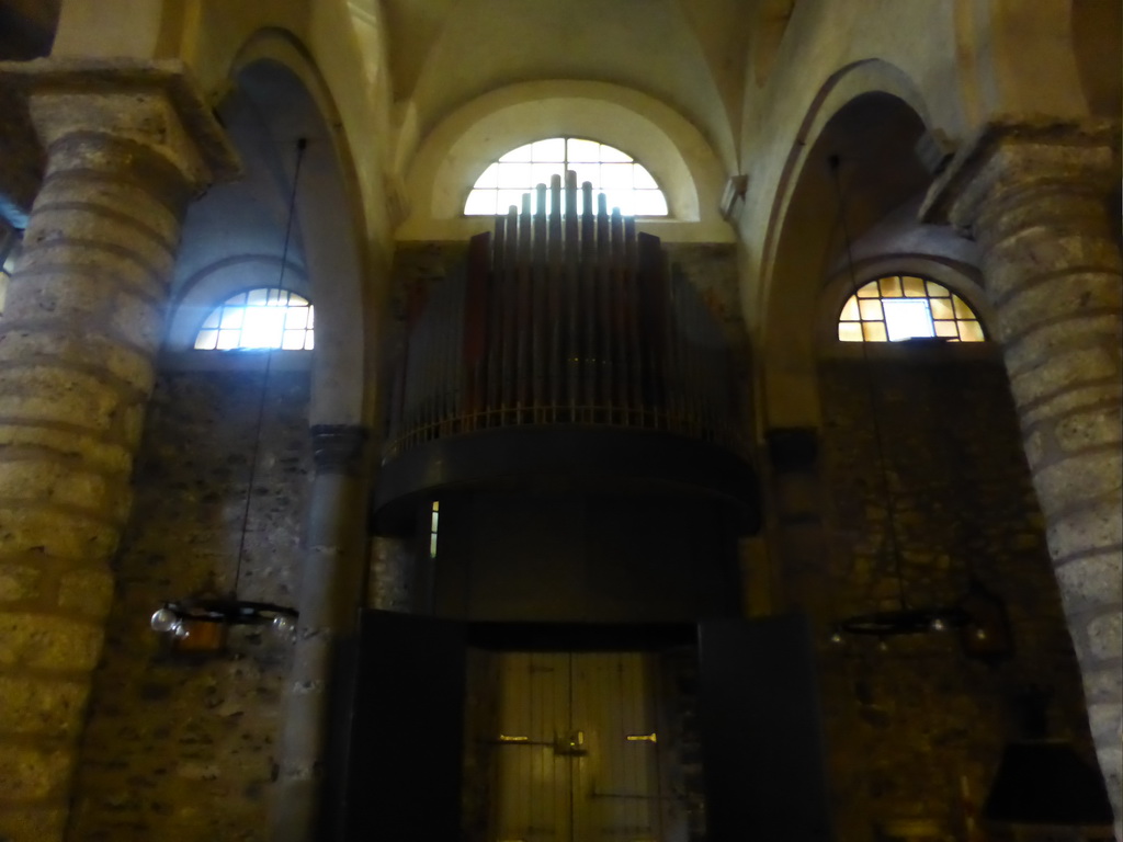 Organ of the Chiesa di Santa Margherita d`Antiochia church at Vernazza