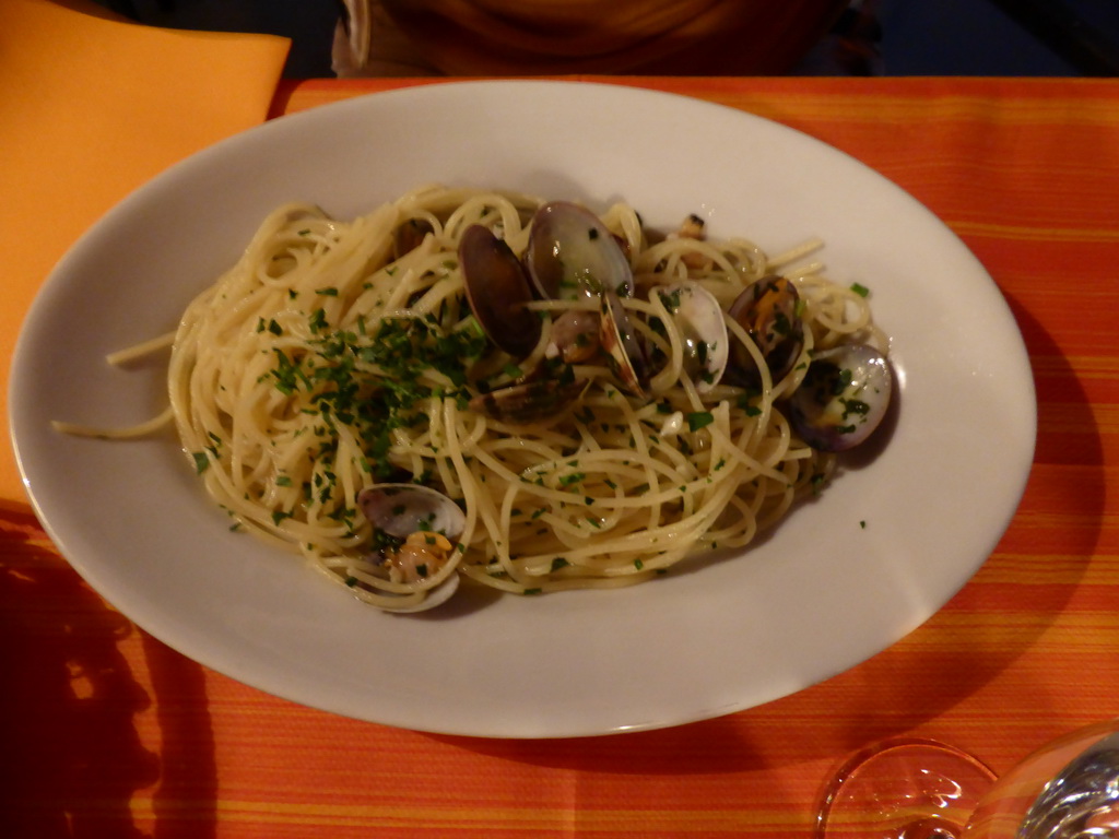 Dinner at the Al Castello restaurant at Vernazza