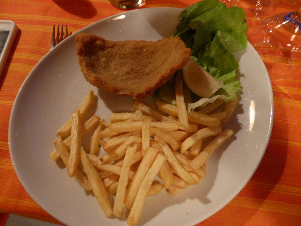Dinner at the Al Castello restaurant at Vernazza