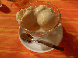 Dessert at the Al Castello restaurant at Vernazza