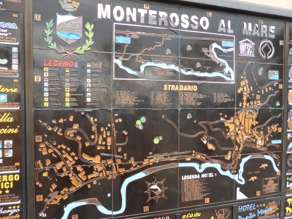 Map of Monterosso al Mare