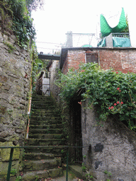 Street leading down from the Cemetery to Monterosso al Mare