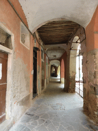 Gallery in the town center of Monterosso al Mare