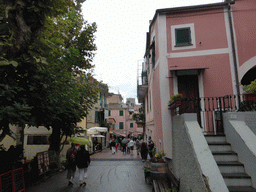 The Via Roma street at Monterosso al Mare