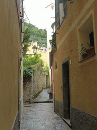 An alley in the town center of Monterosso al Mare