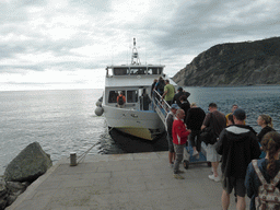 Our ferry to the other Cinque Terre towns in the harbour of Monterosso al Mare