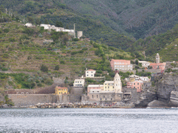 Vernazza, viewed from the ferry from Monterosso al Mare