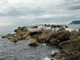 The pier of Riomaggiore