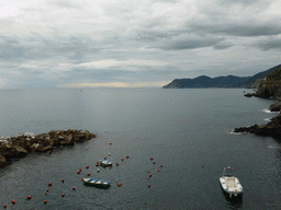 The harbour of Riomaggiore