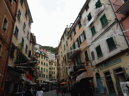 The Via Colombo street at Riomaggiore